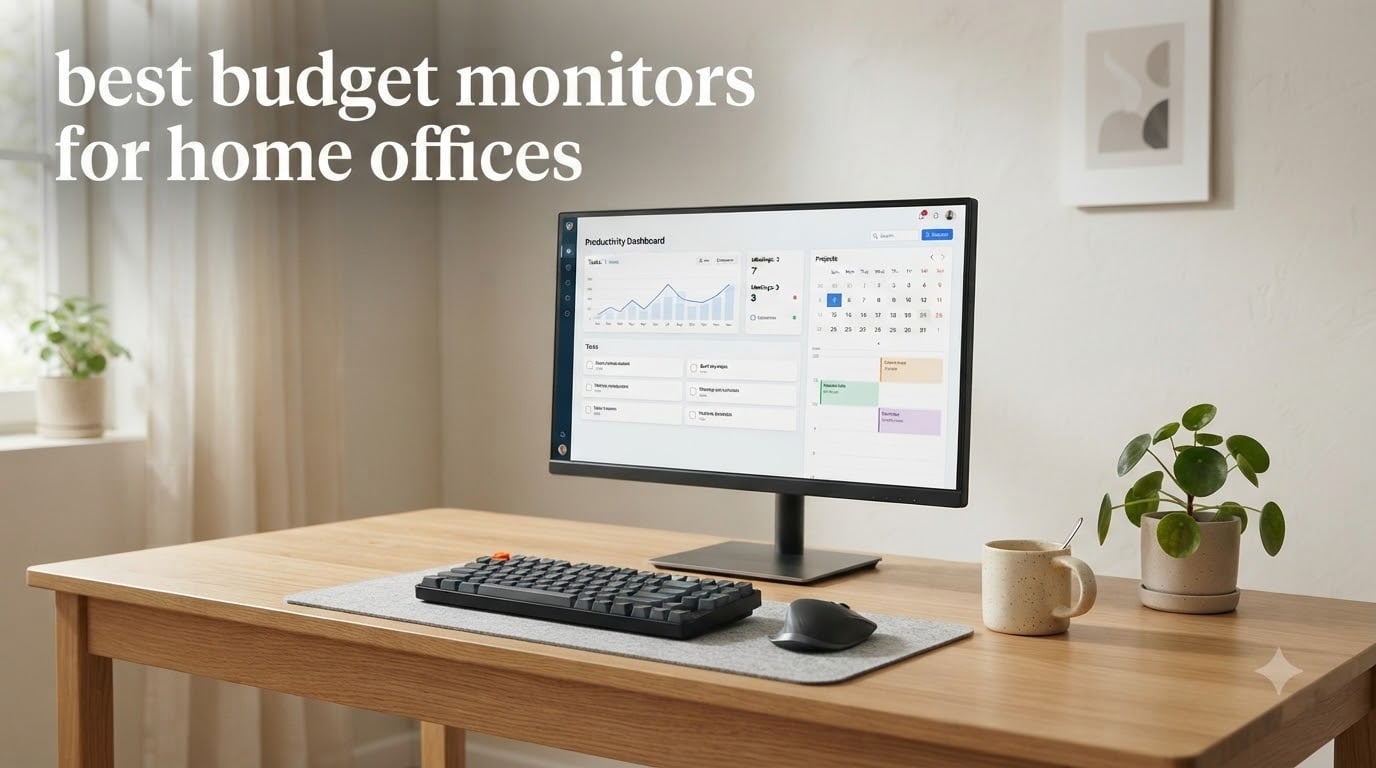 best budget monitors for home offices