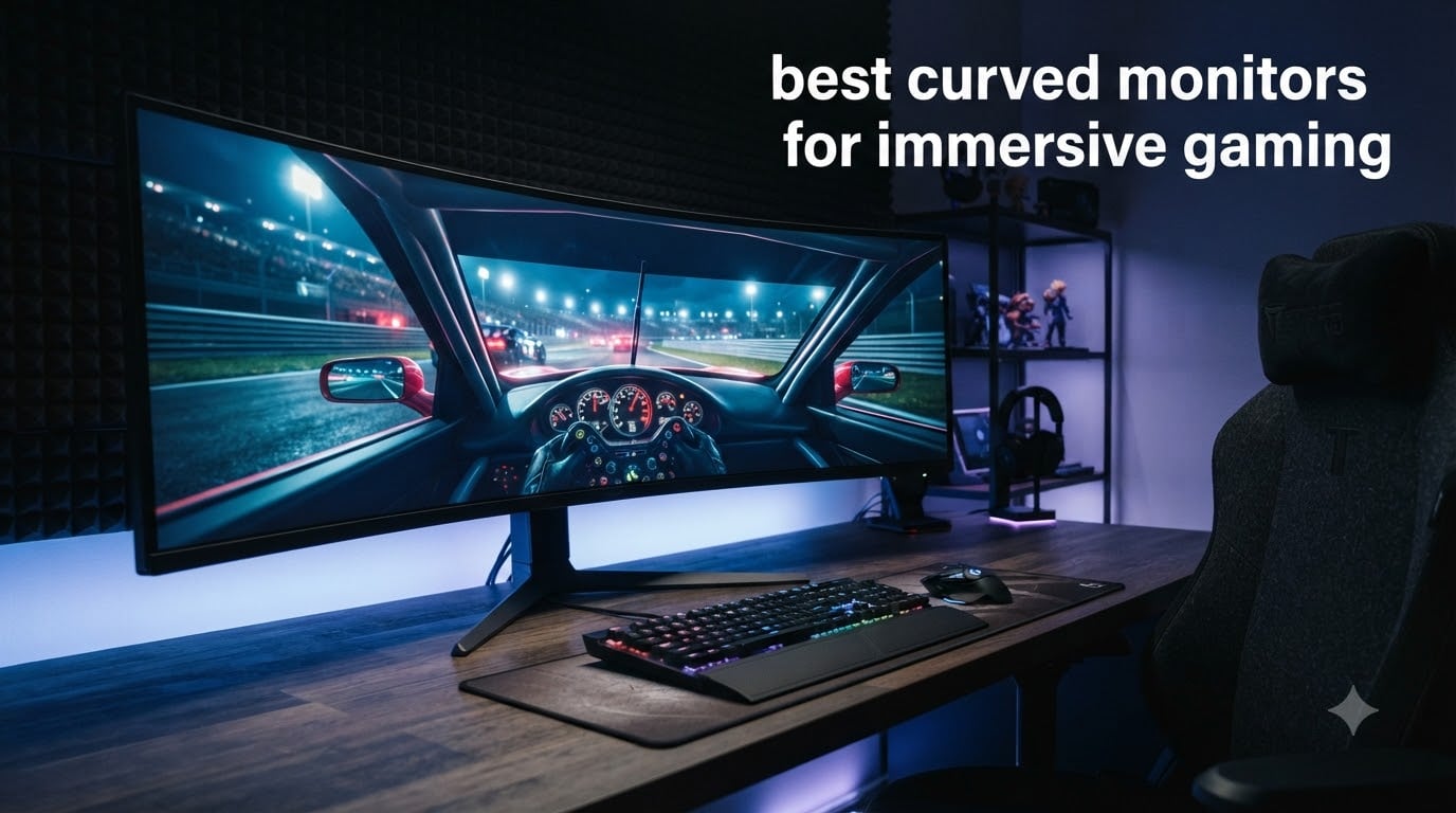best curved monitors for immersive gaming