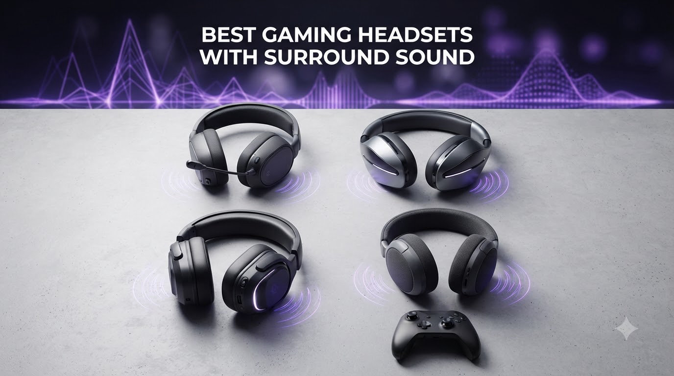 best gaming headsets with surround sound