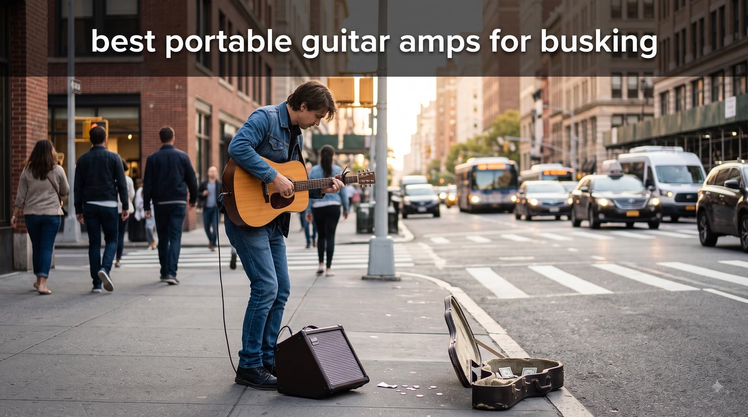 best portable guitar amps for busking