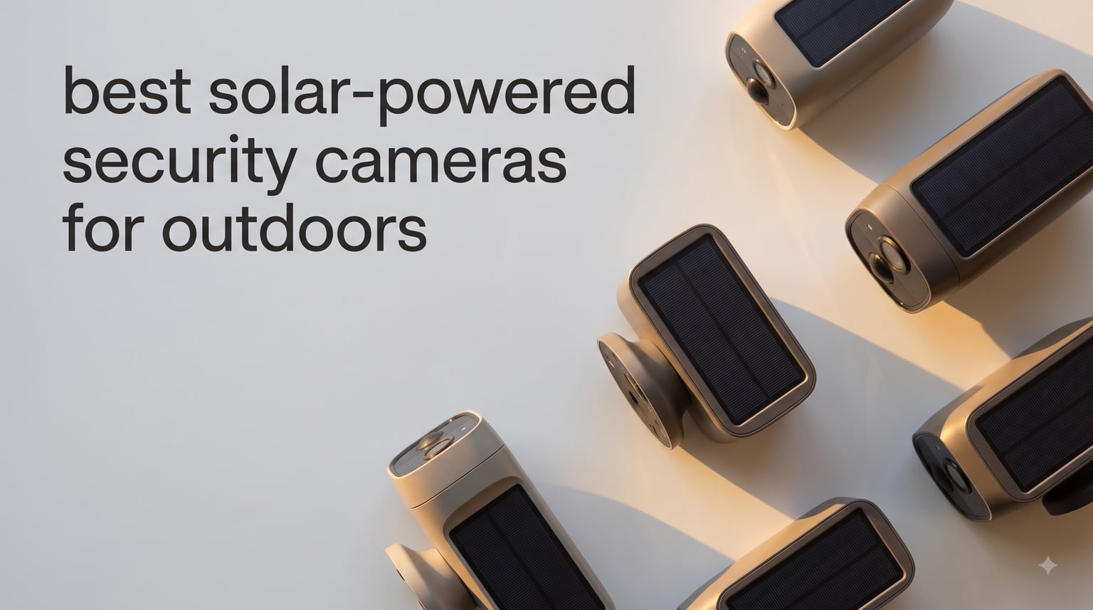best solar-powered security cameras for outdoors