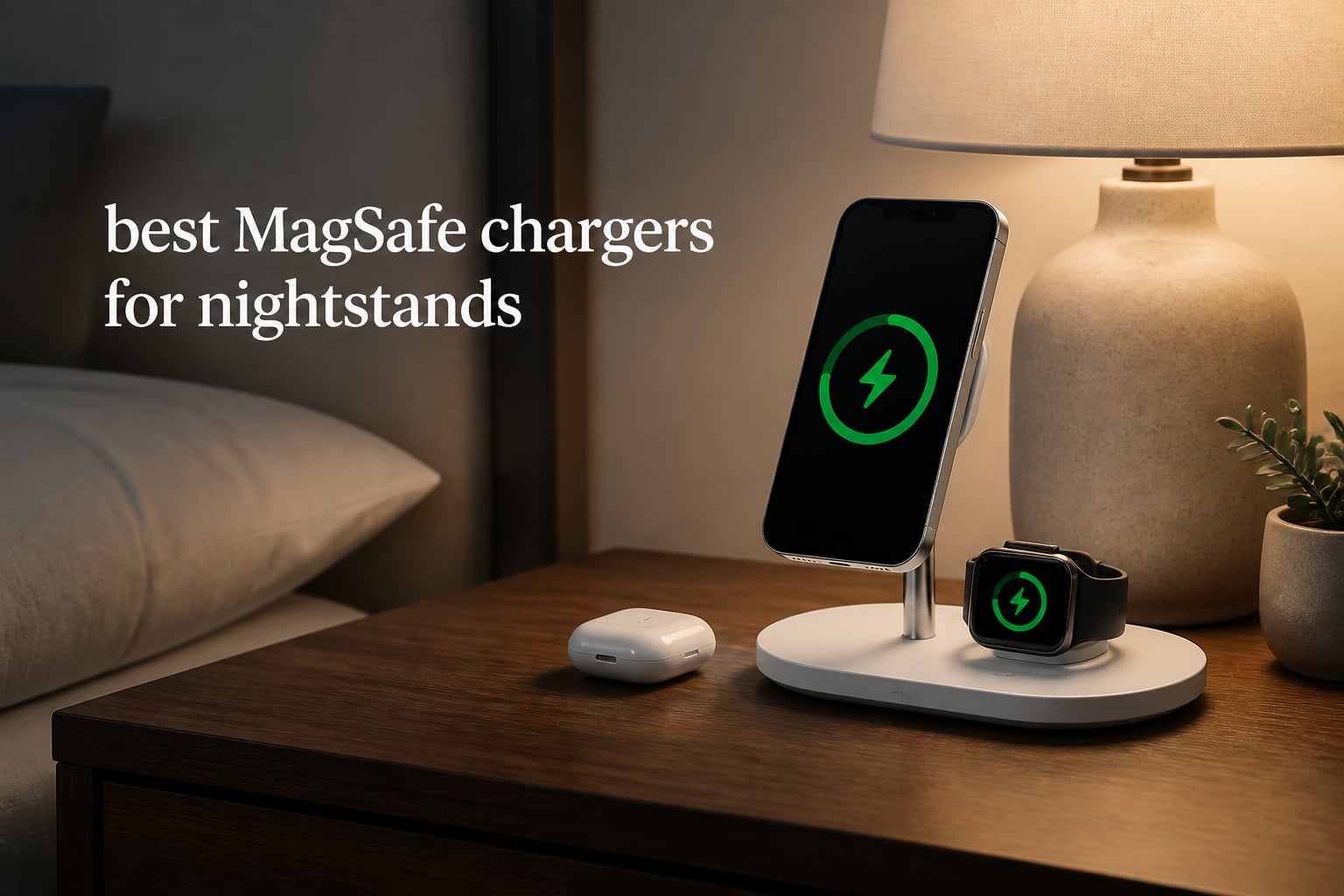 best MagSafe chargers for nightstands