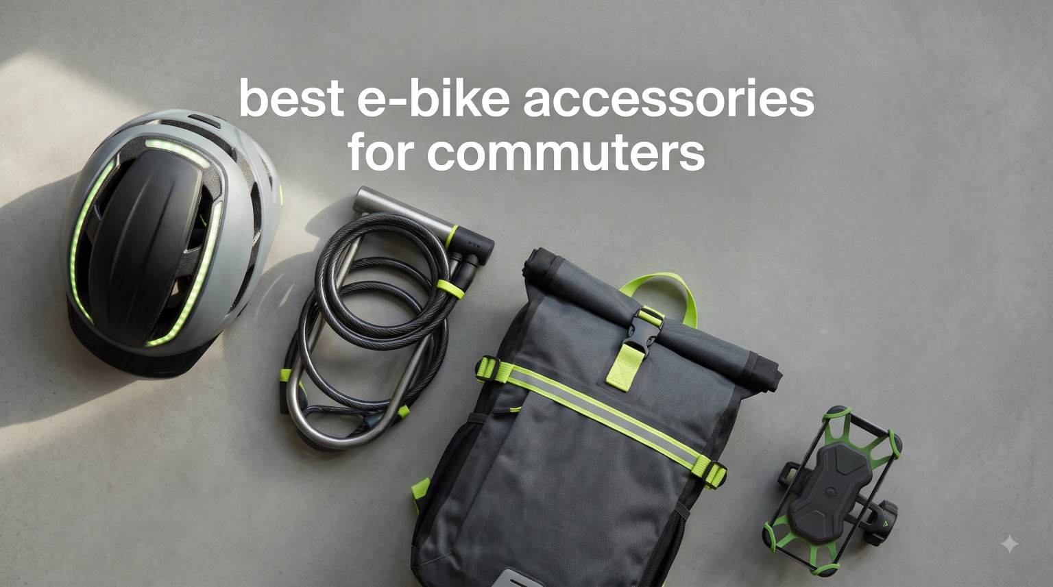 best e-bike accessories for commuters