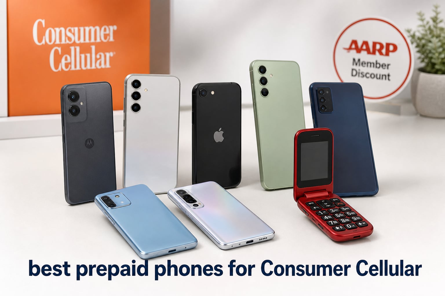 best prepaid phones for Consumer Cellular