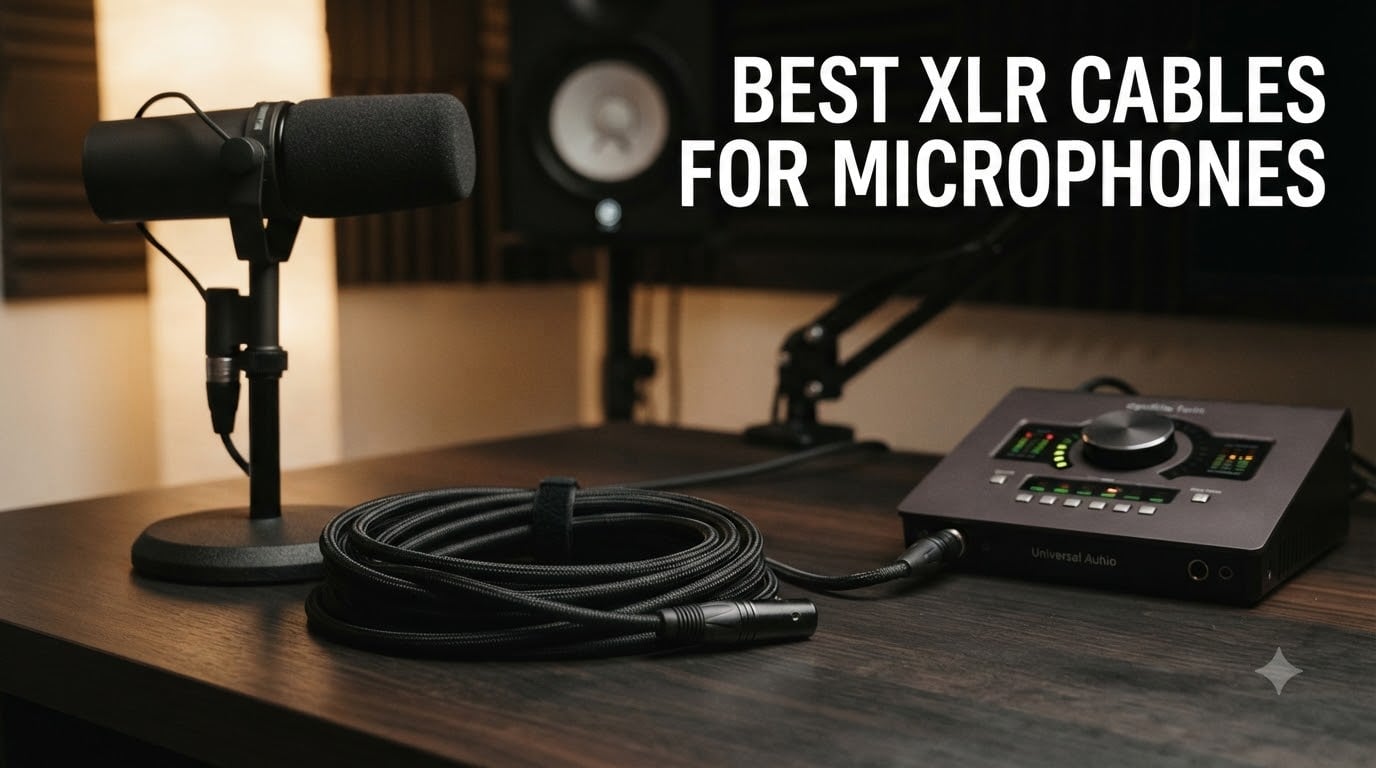 best XLR cables for microphones
