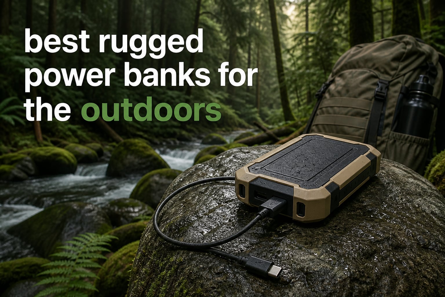 best rugged power banks for the outdoors