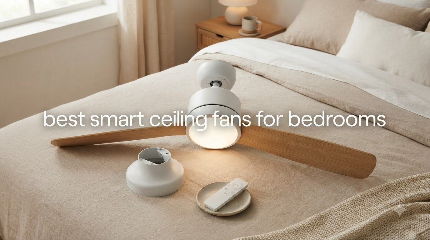 best smart ceiling fans for bedrooms