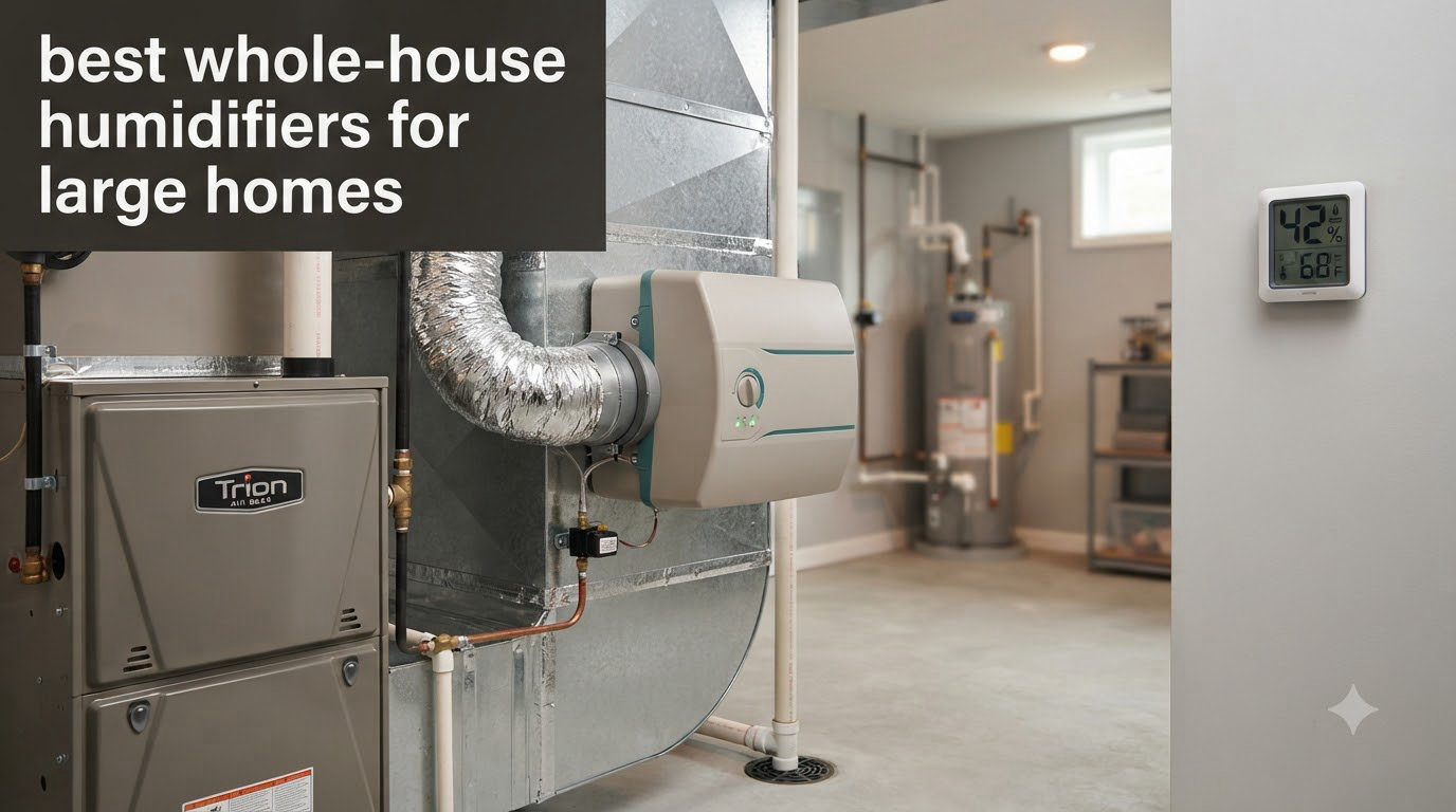 best whole-house humidifiers for large homes