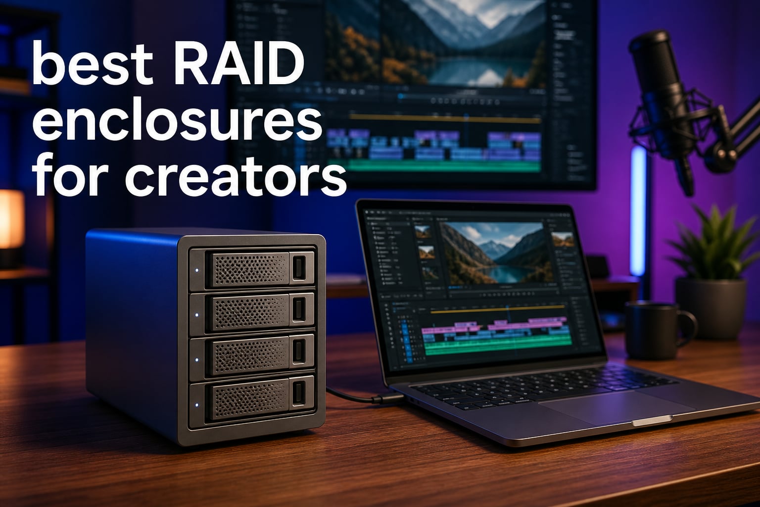best RAID enclosures for creators