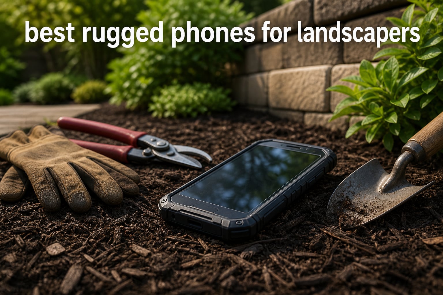 best rugged phones for landscapers