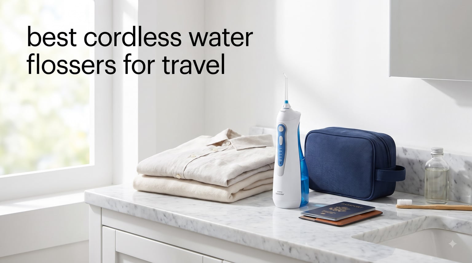 best cordless water flossers for travel