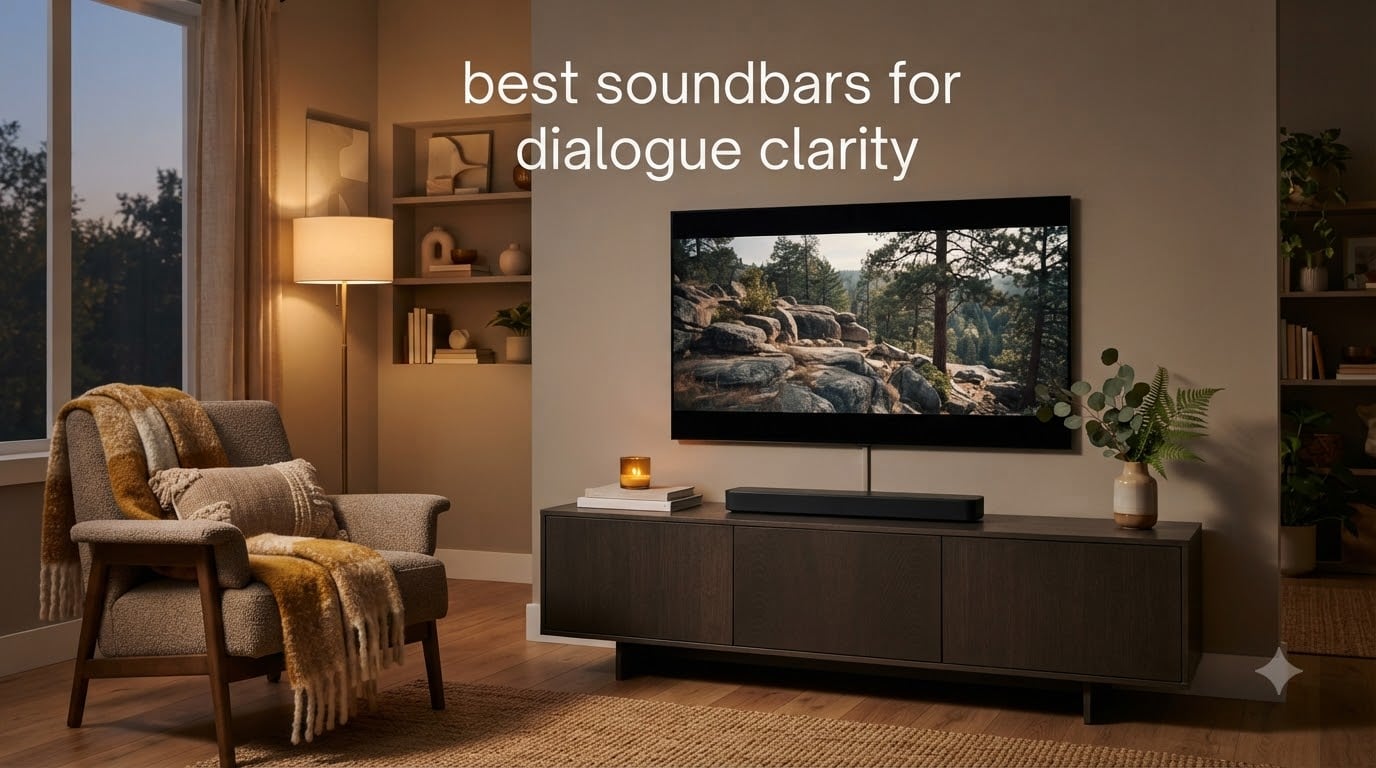 best soundbars for dialogue clarity