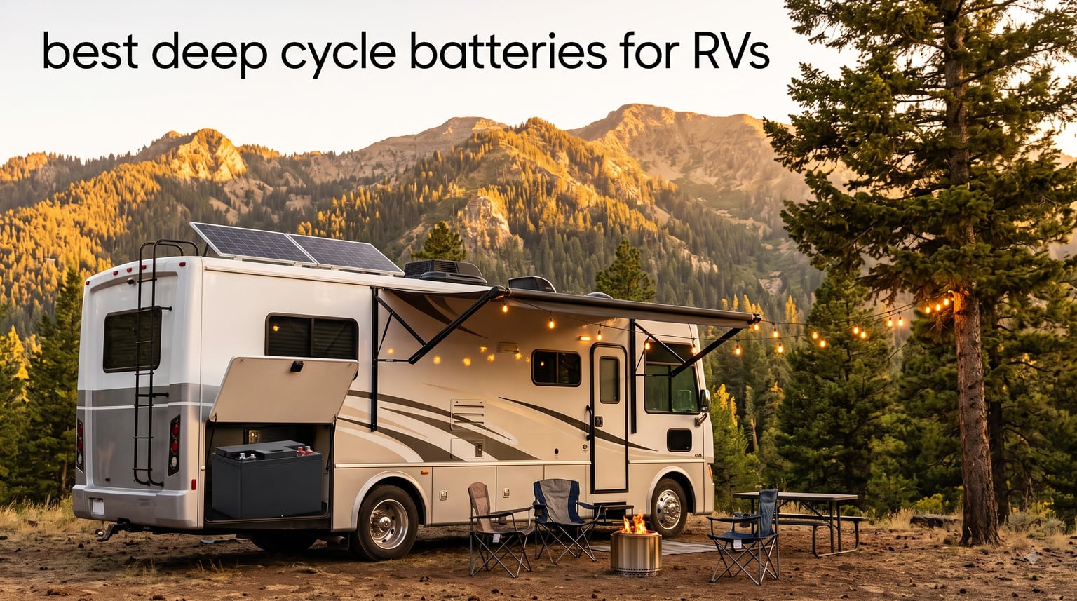 best deep cycle batteries for RVs