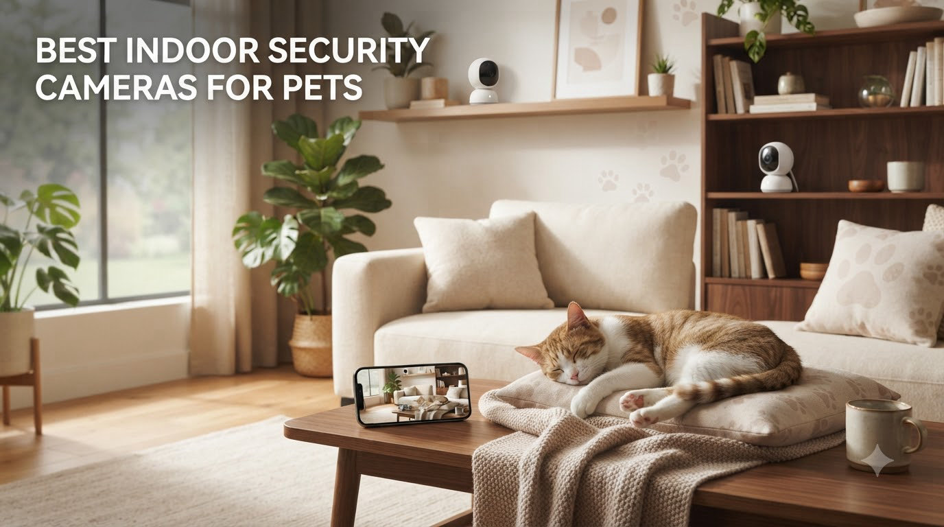 best indoor security cameras for pets