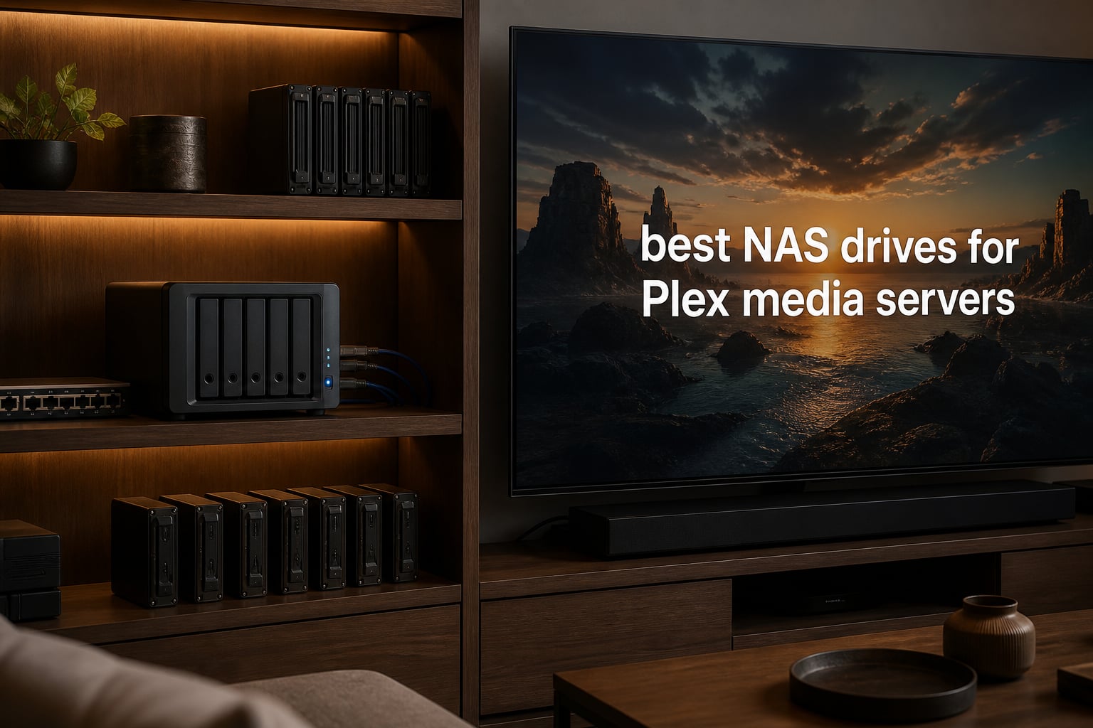 best NAS drives for Plex media servers