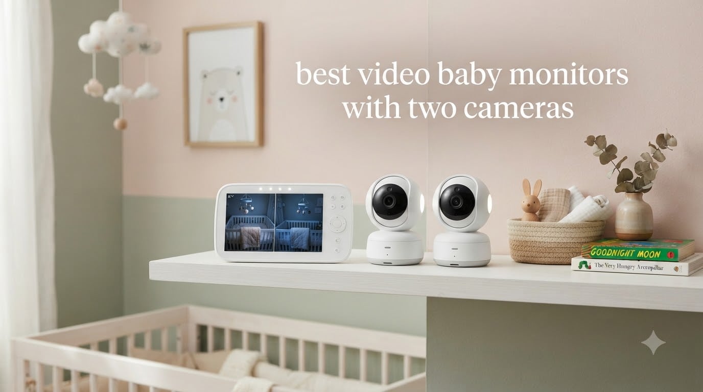 best video baby monitors with two cameras