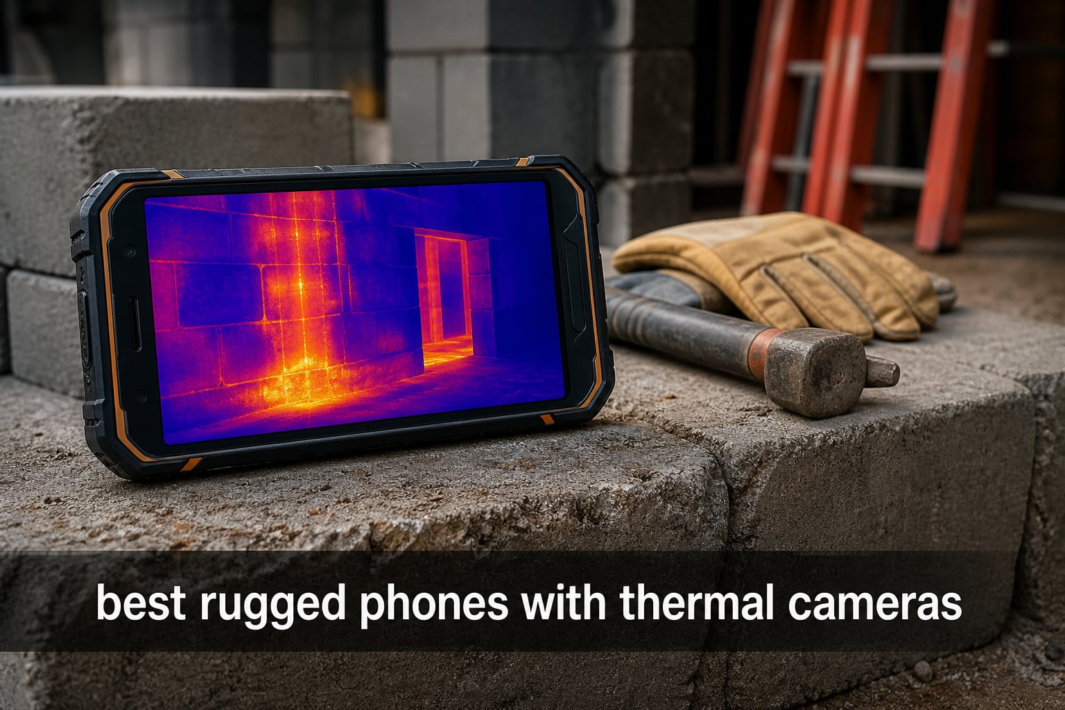 best rugged phones with thermal cameras
