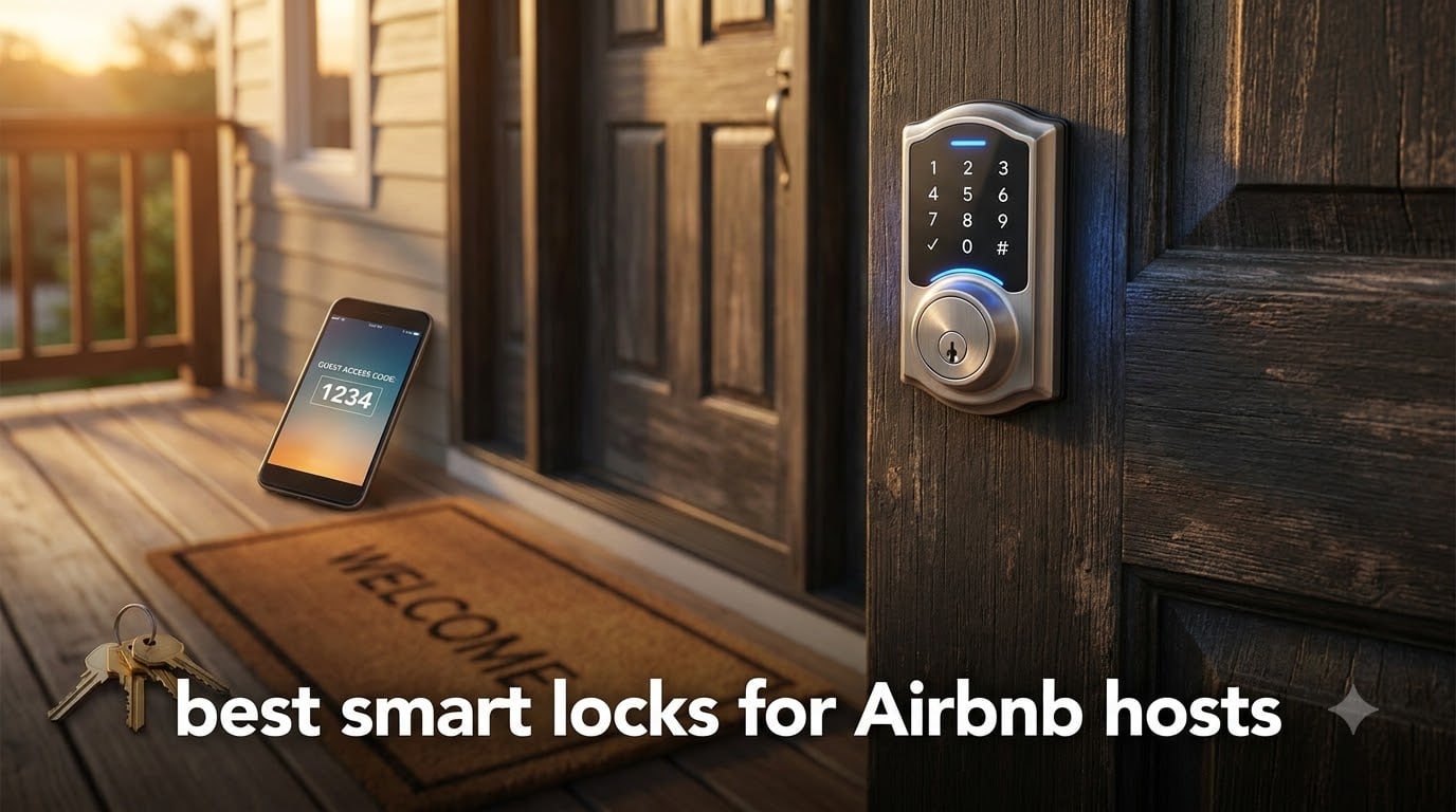 best smart locks for Airbnb hosts