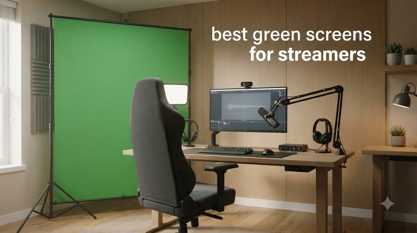 best green screens for streamers