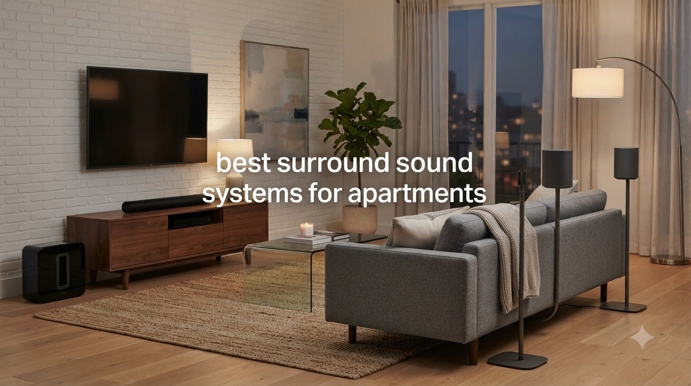 best surround sound systems for apartments