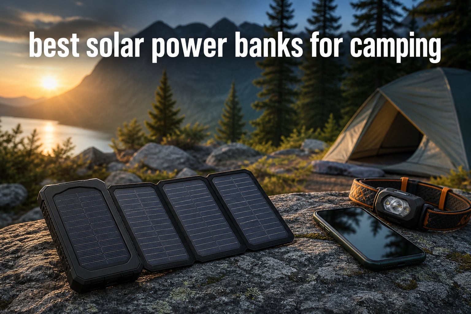 best solar power banks for camping