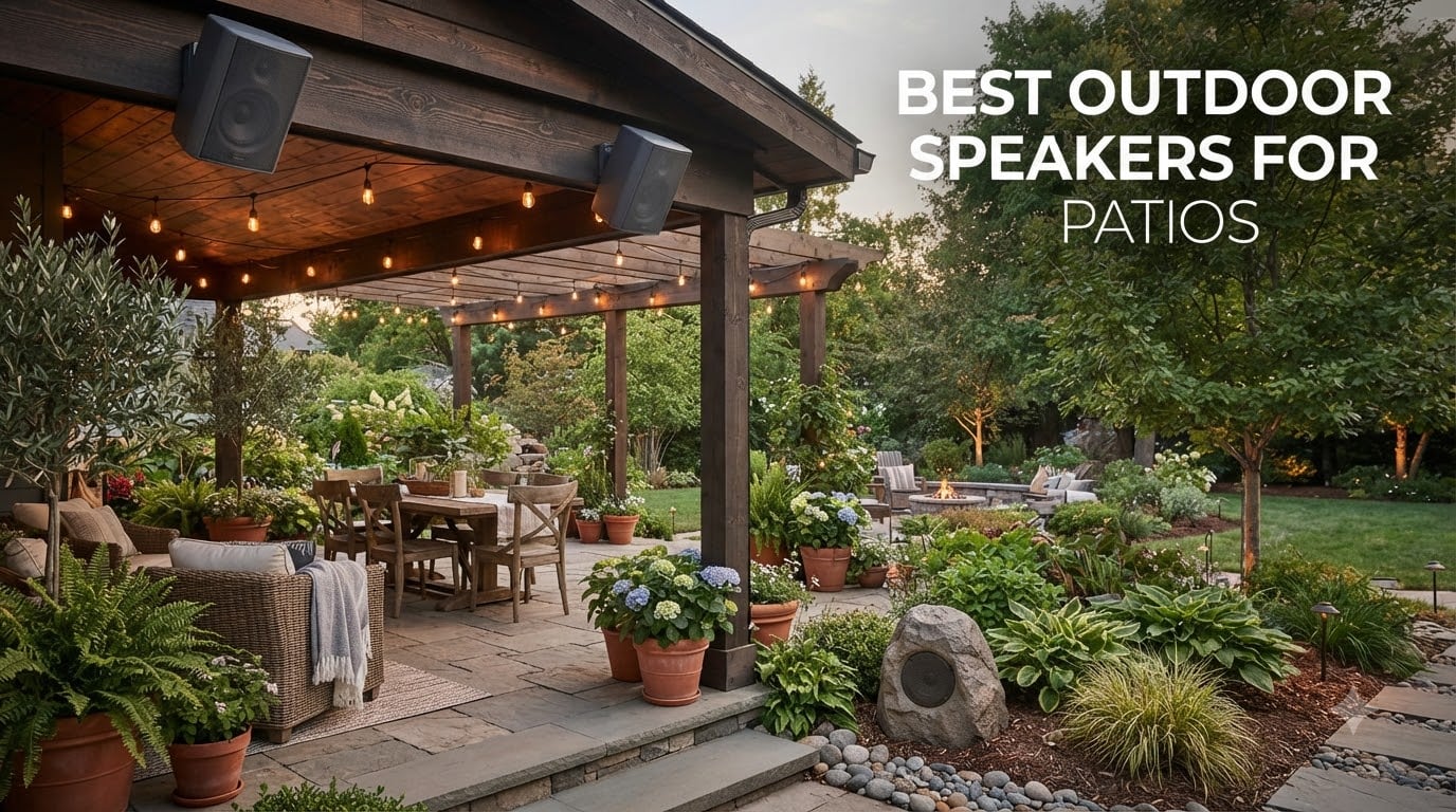 best outdoor speakers for patios