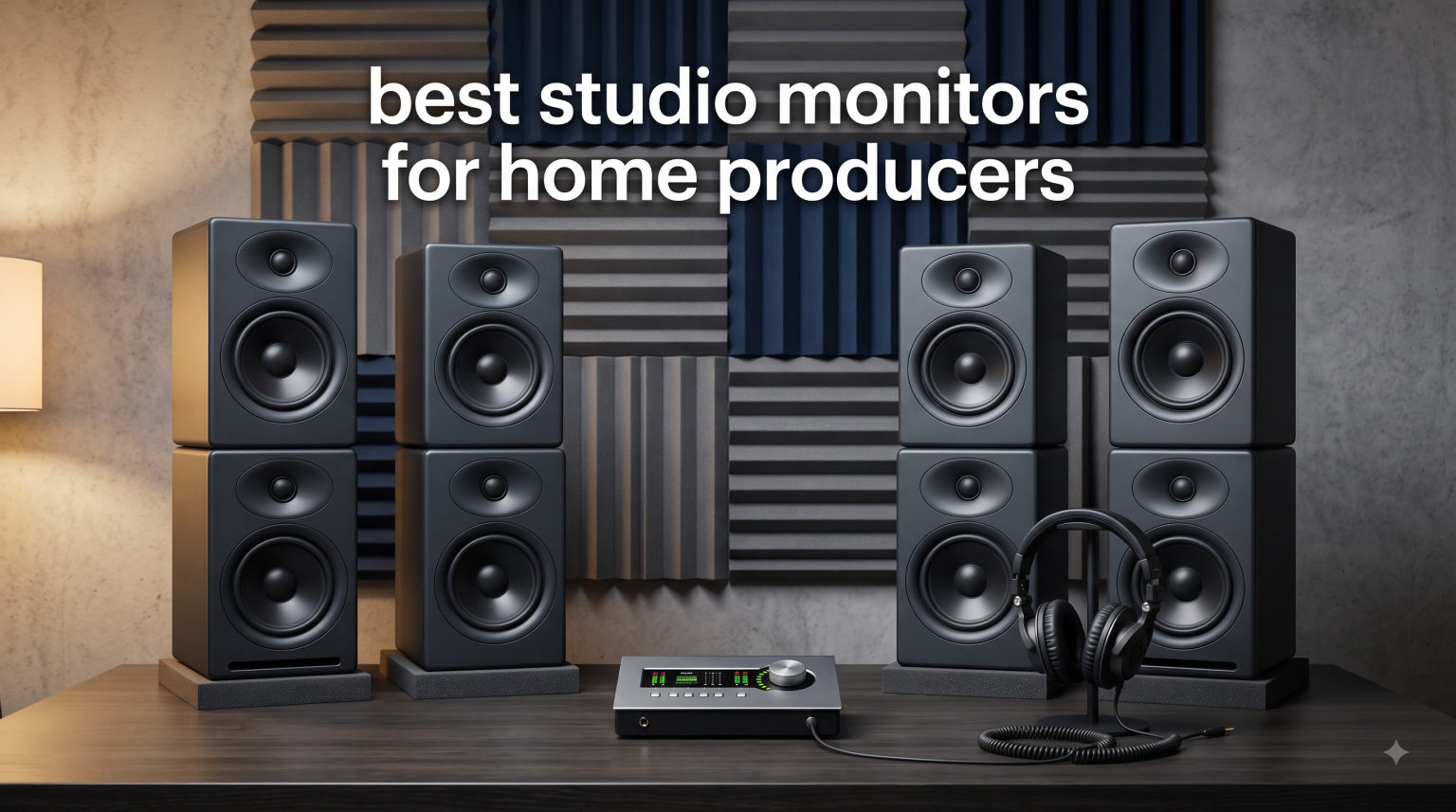 best studio monitors for home producers
