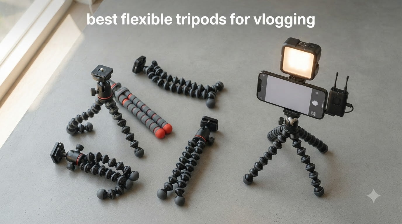best flexible tripods for vlogging