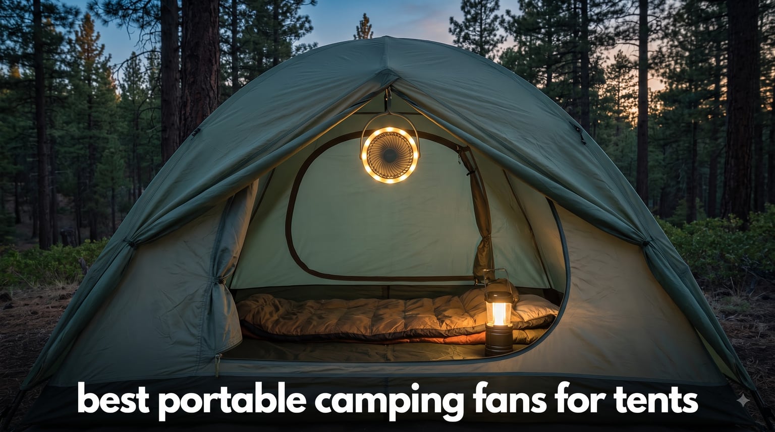 best portable camping fans for tents