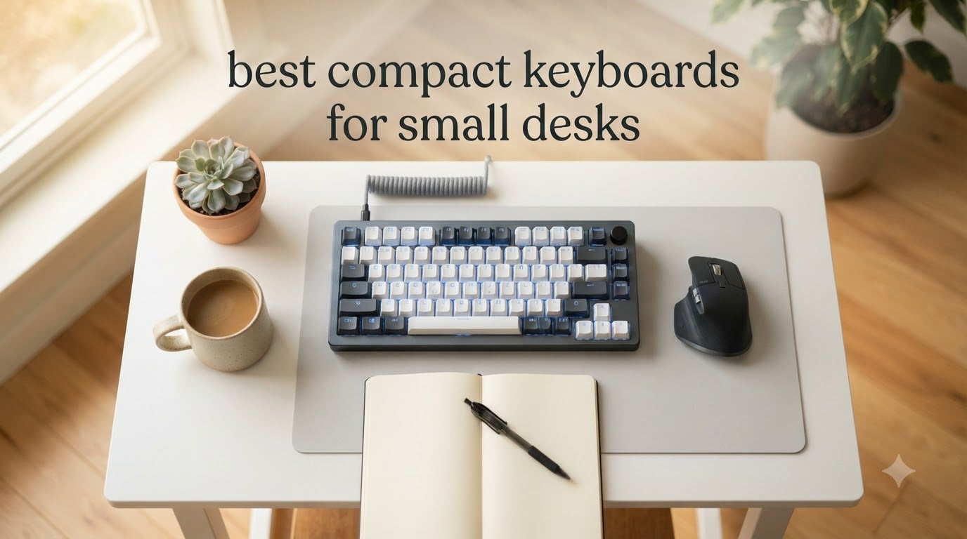 best compact keyboards for small desks
