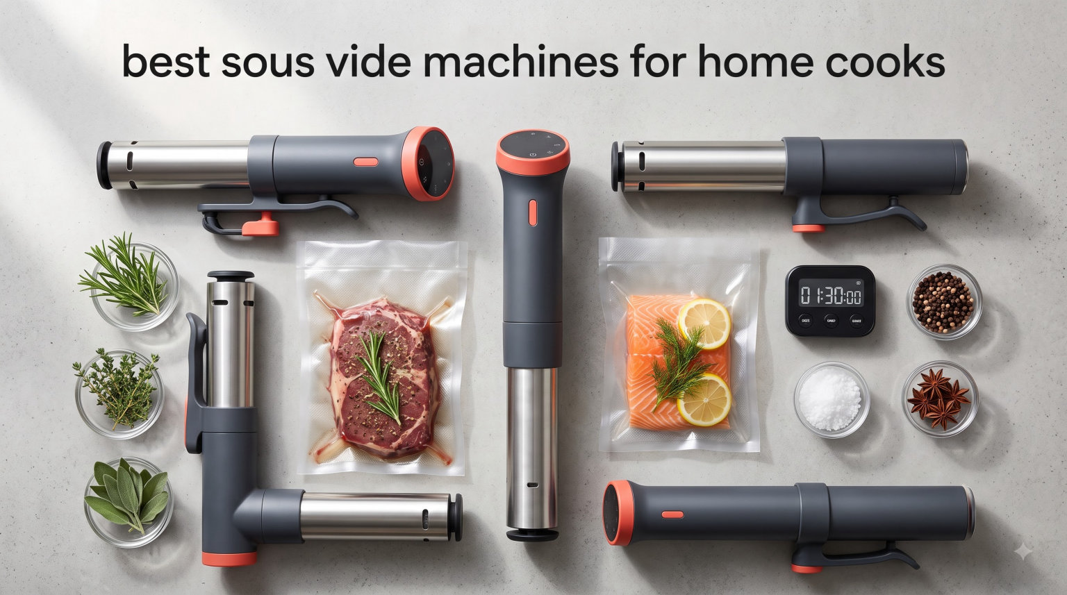 best sous vide machines for home cooks