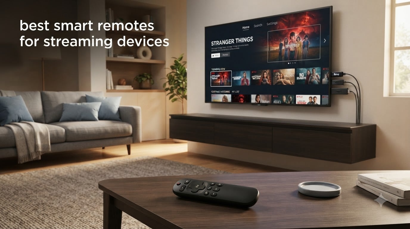 best smart remotes for streaming devices