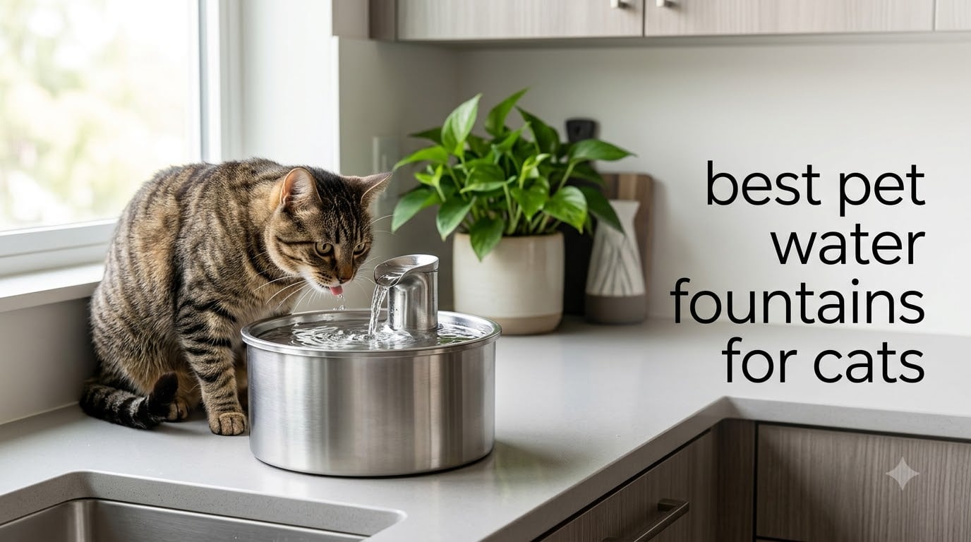 best pet water fountains for cats