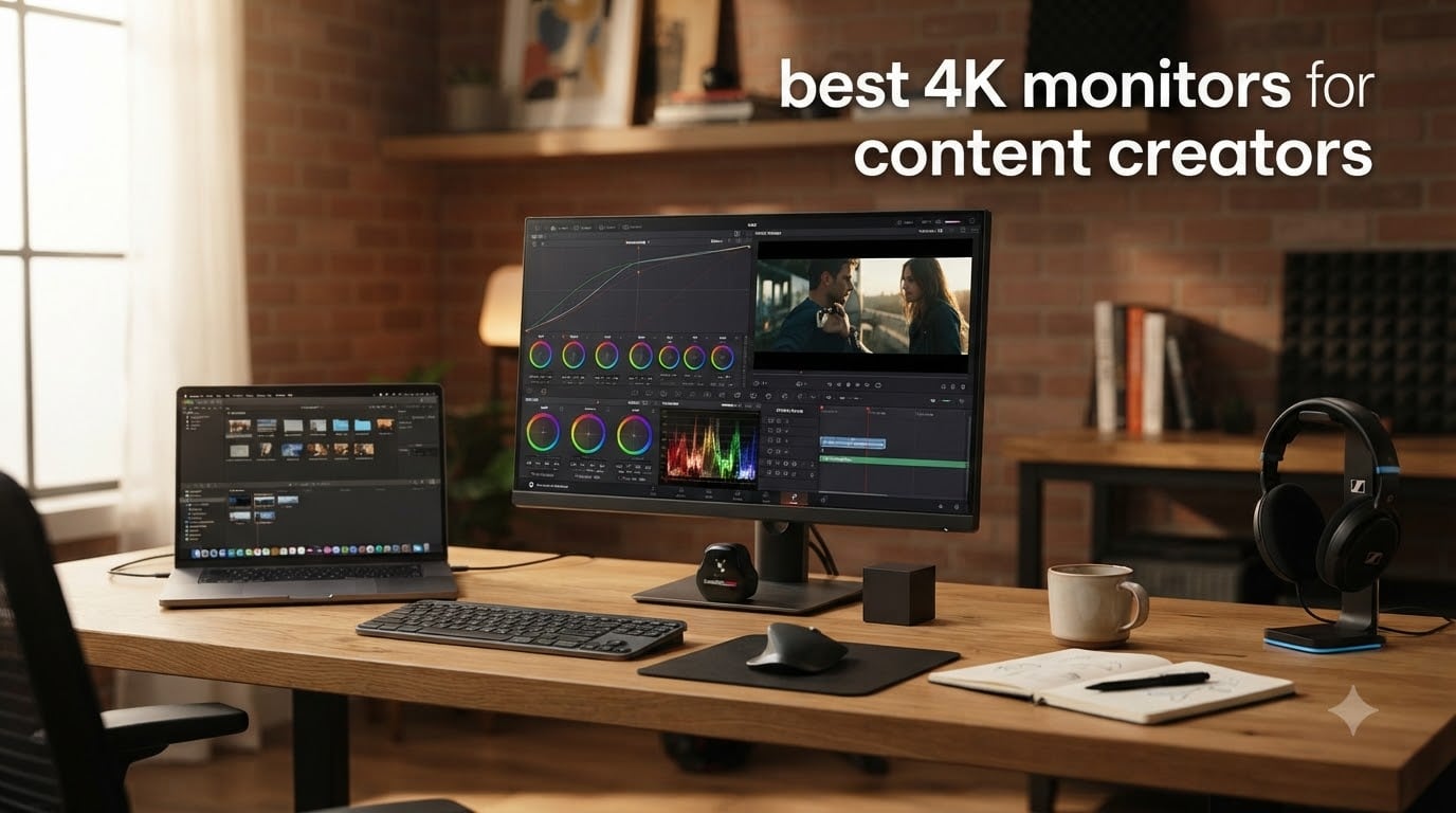 best 4K monitors for content creators