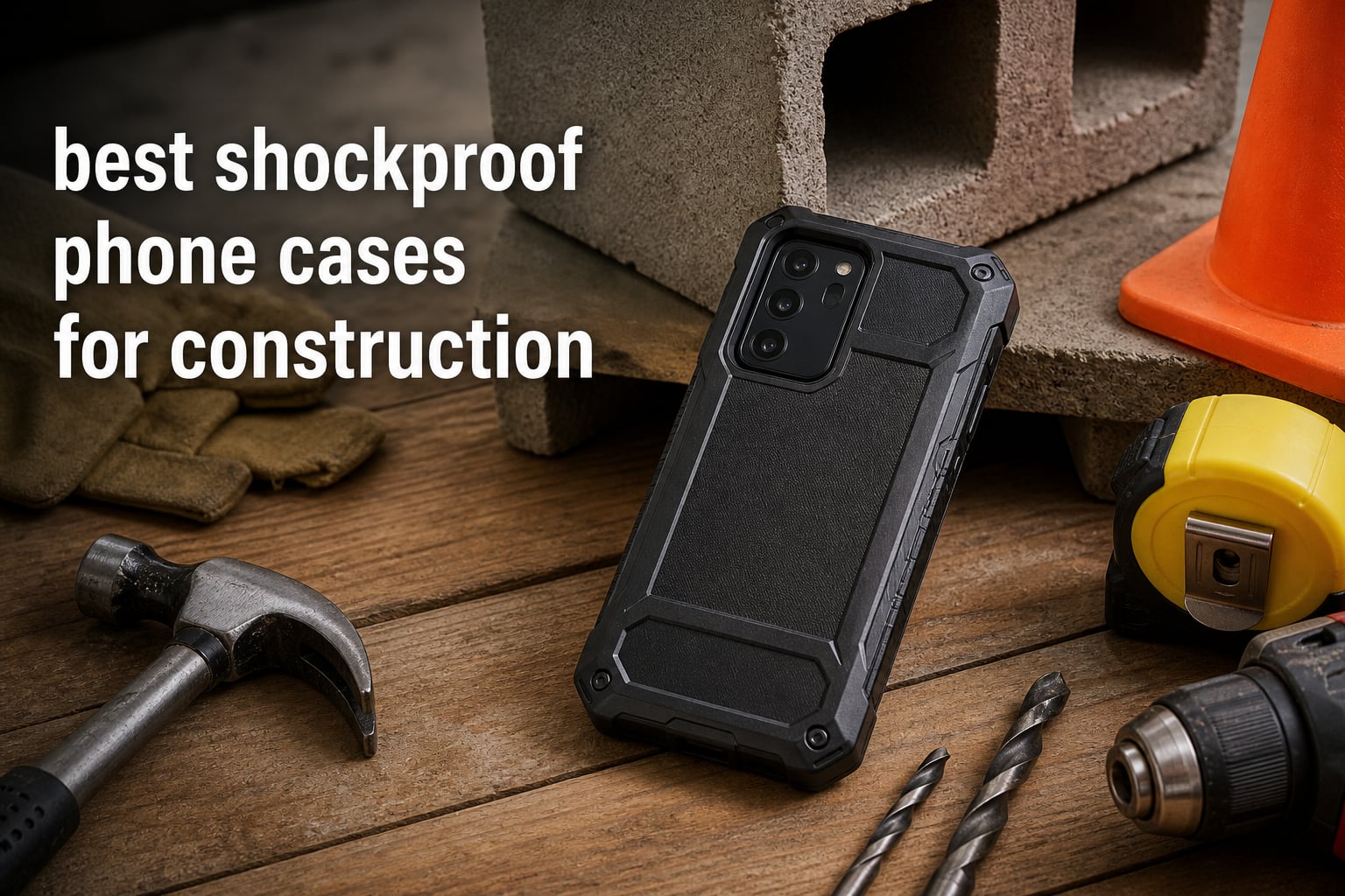 best shockproof phone cases for construction