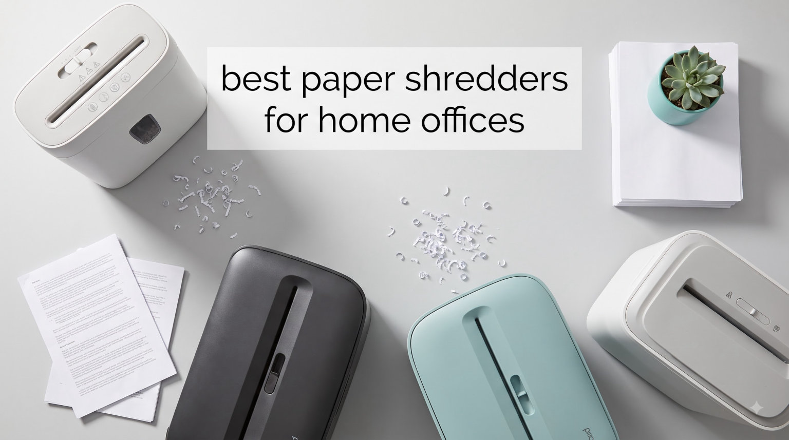 best paper shredders for home offices