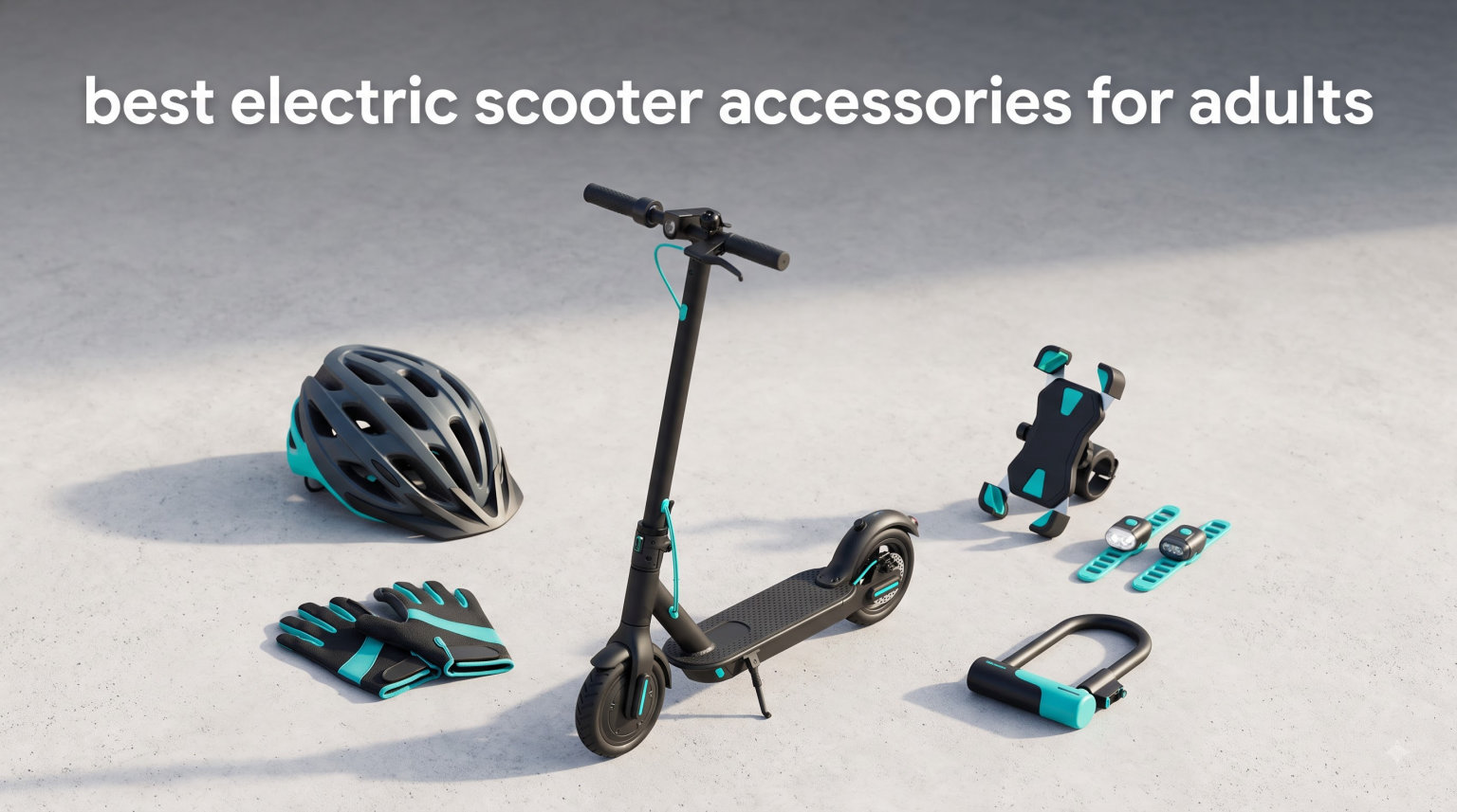 best electric scooter accessories for adults