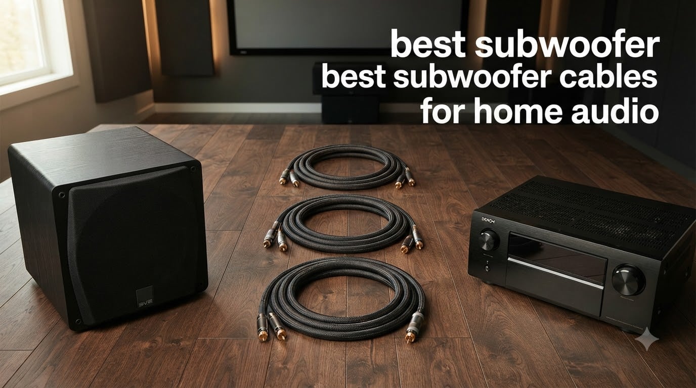 best subwoofer cables for home audio