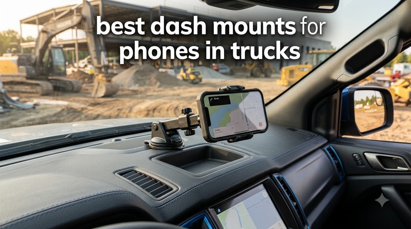 best dash mounts for phones in trucks
