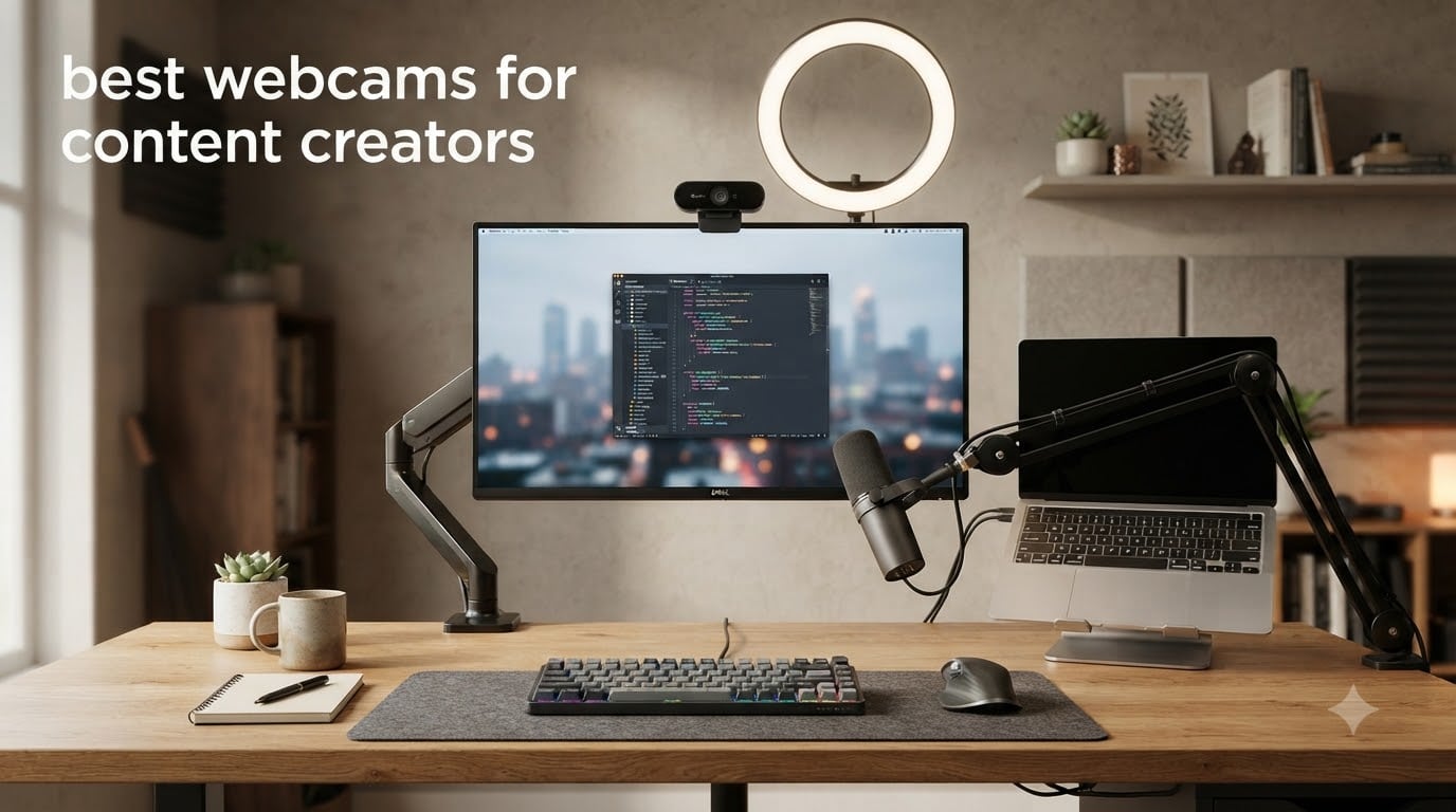 best webcams for content creators
