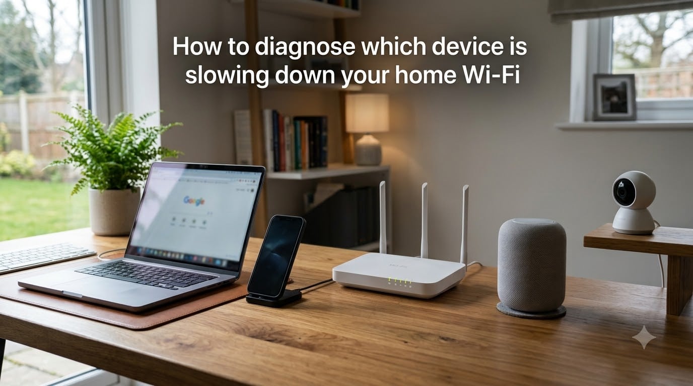 How to diagnose which device is slowing down your home Wi-Fi