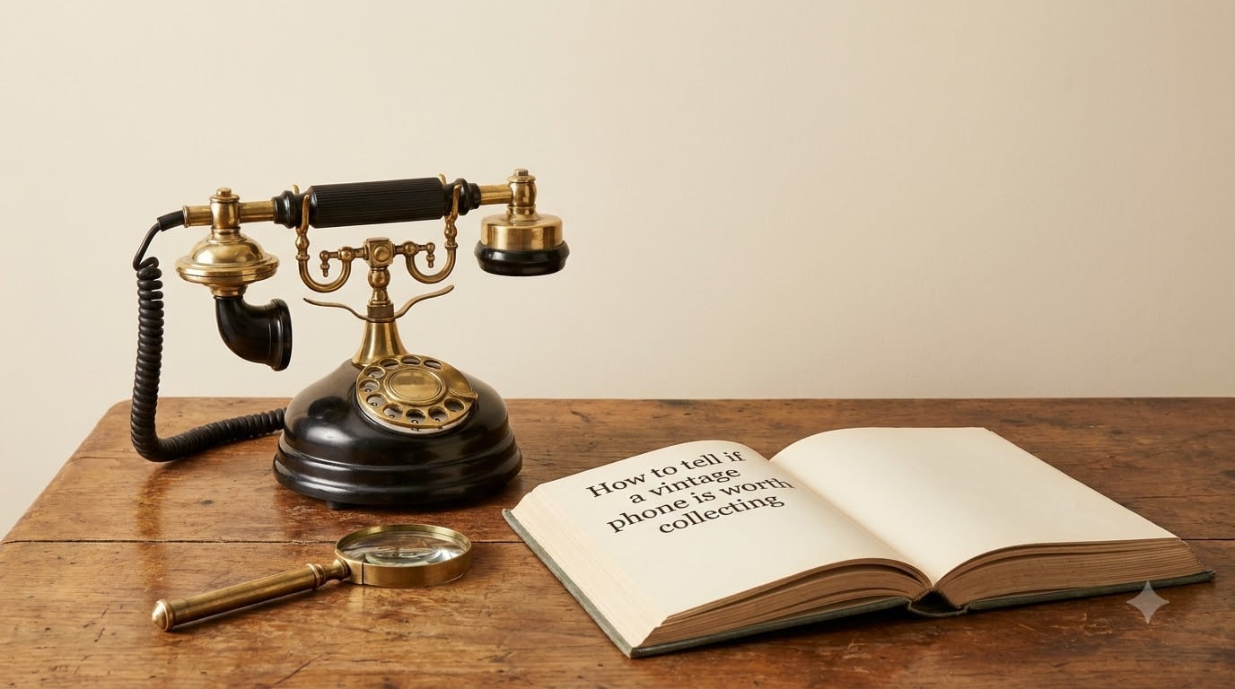 How to tell if a vintage phone is worth collecting
