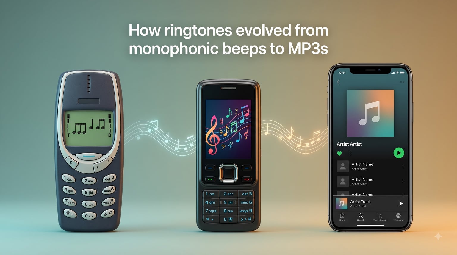 How ringtones evolved from monophonic beeps to MP3s
