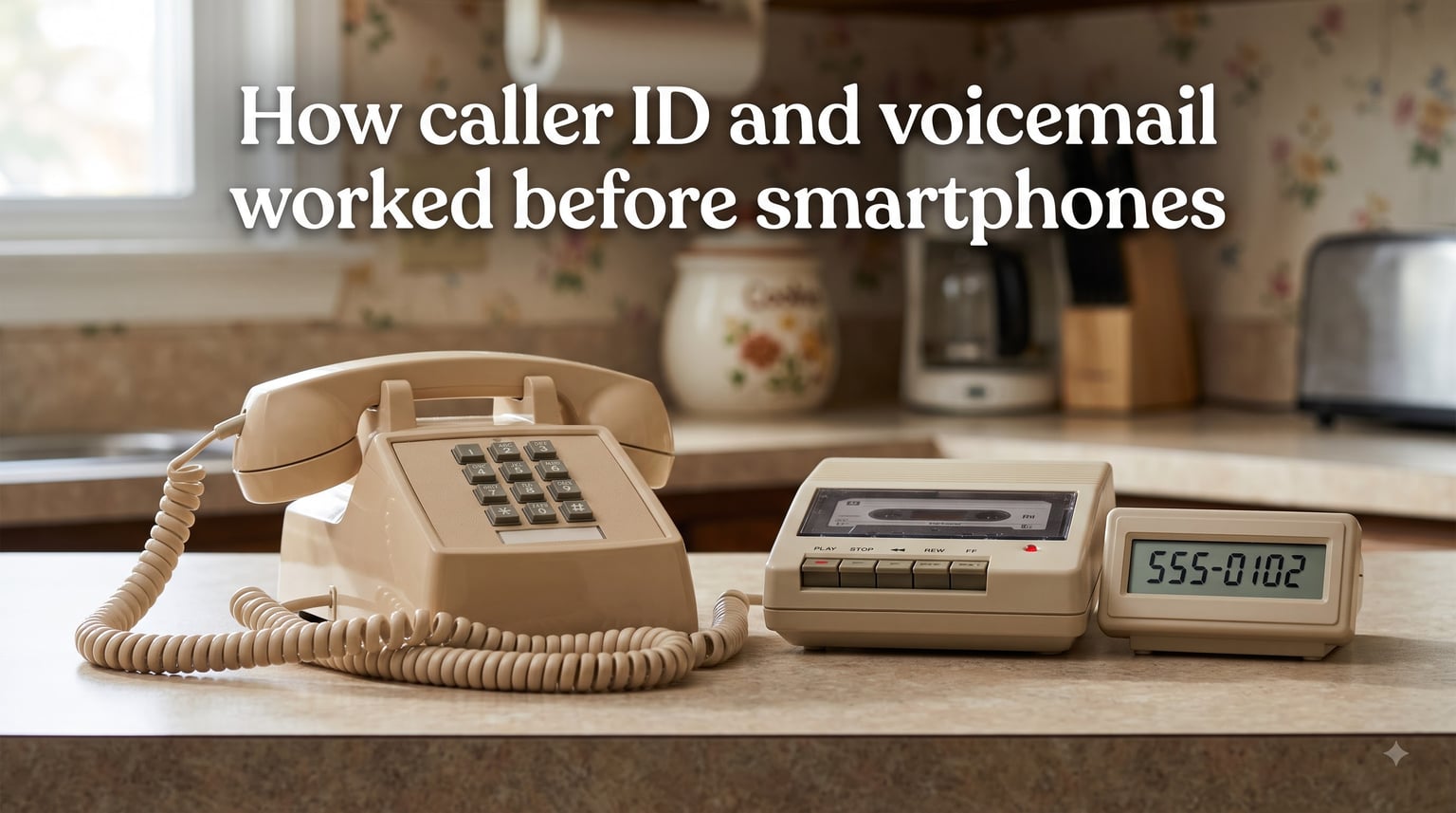 How caller ID and voicemail worked before smartphones