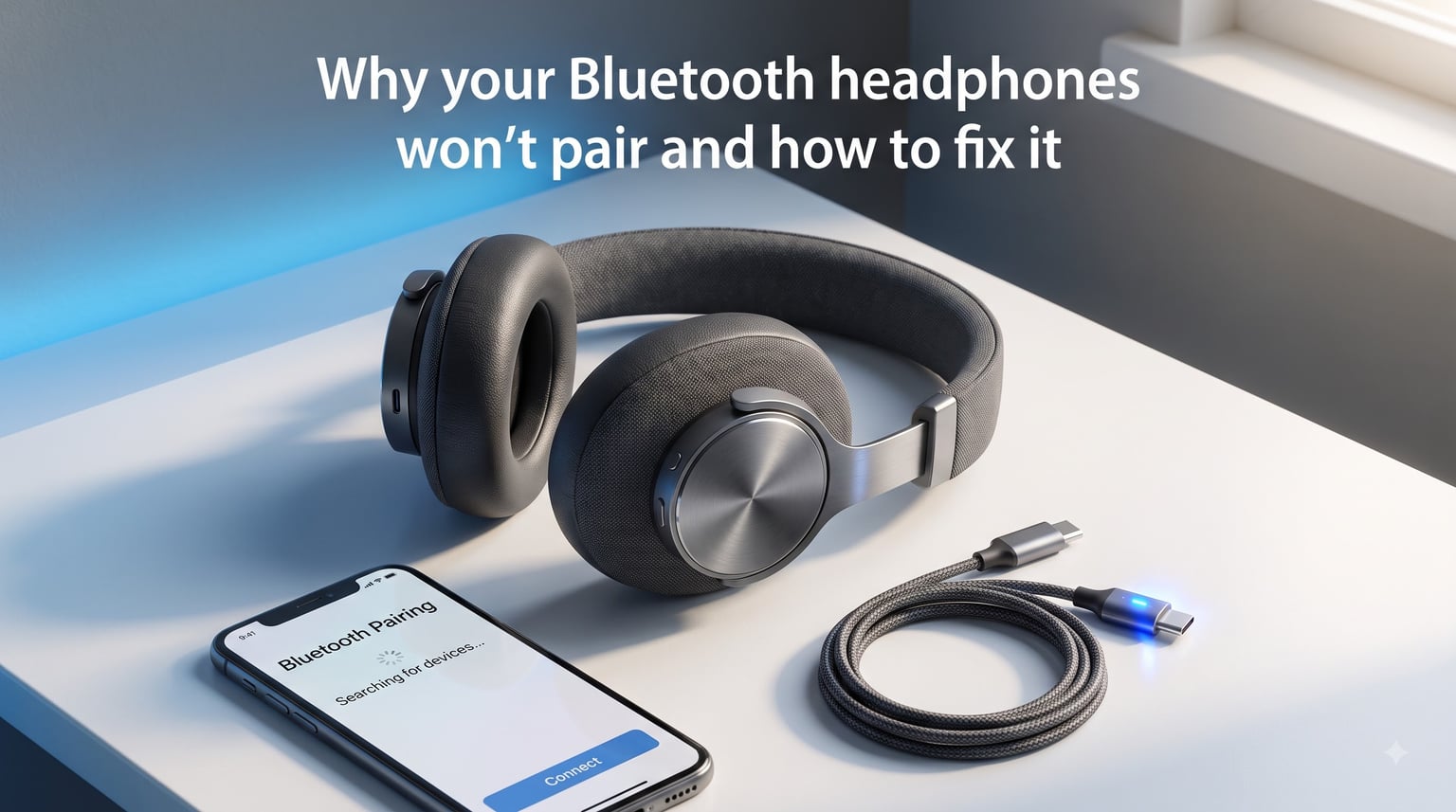 Why your Bluetooth headphones won't pair and how to fix it