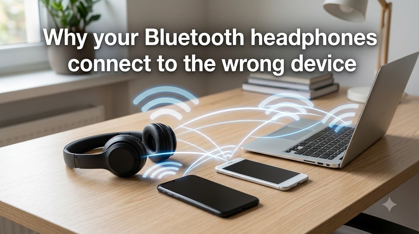 Why your Bluetooth headphones connect to the wrong device