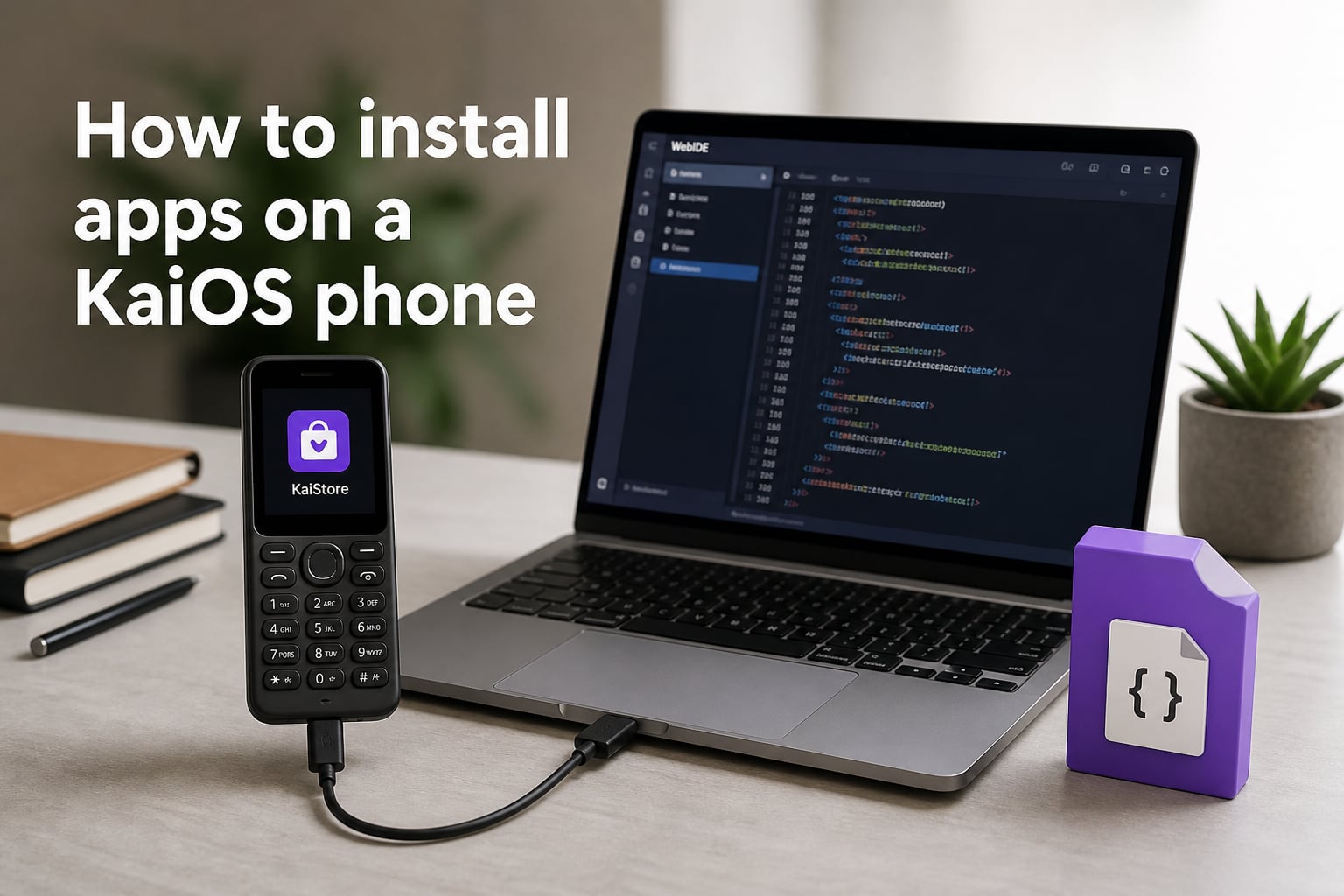 How to install apps on a KaiOS phone