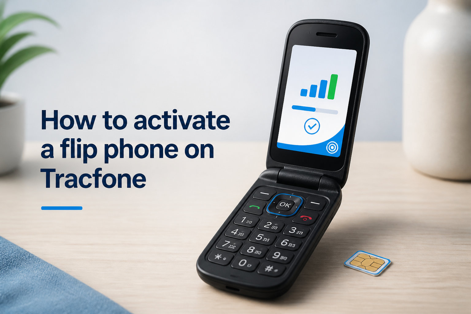 How to activate a flip phone on Tracfone