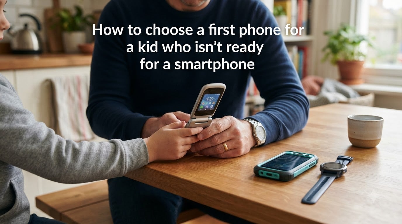 How to choose a first phone for a kid who isn't ready for a smartphone