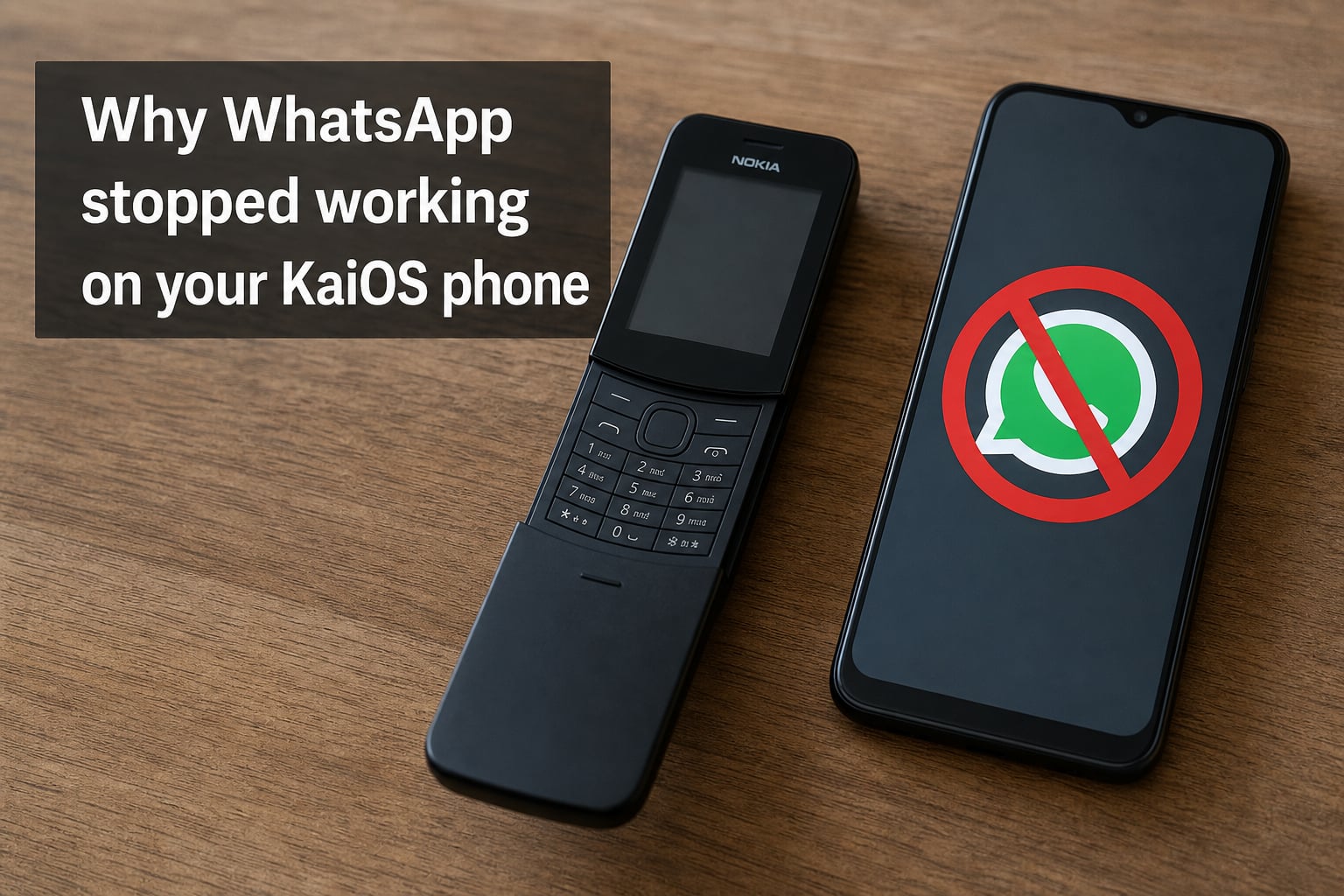 Why WhatsApp stopped working on your KaiOS phone